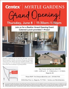 New Community Grand Opening in Magnolia!