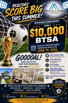 REALTORS&reg;: Score a $10,000 BTSA This Summer!