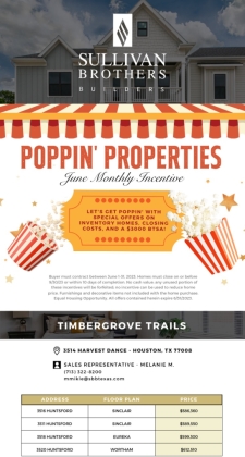 SBB Poppin' Properties for June