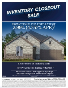 The Inventory Closeout Sale is ON – 3.99% FIXED + $6K CLOSING COSTS!