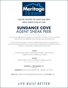 The New Mesa Verde Awaits! RSVP for Gourmet Lunch & Prizes!