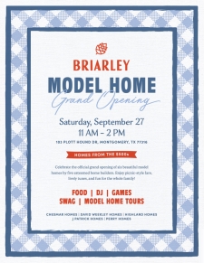 You're Invited! Model Home Grand Opening Celebration on 9/27 🏠🎵