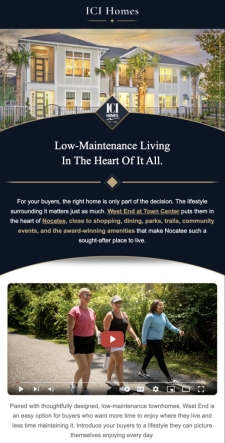 Give Your Buyers the Nocatee Lifestyle at West End