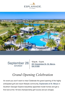 Discover Southern Georgia's New Golf & Resort Community