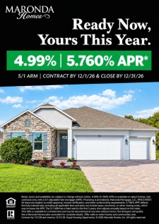Ready Now – 4.99% 5/1 ARM Special Rate
