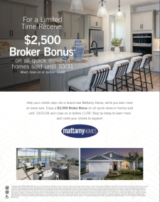 $2,500 Reasons to Sell Mattamy in Naples & Fort Myers