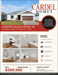 Move-in ready home in St. Cloud - $399,990!