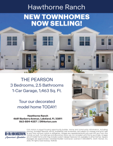 Hawthorne Ranch - New Townhomes Now Selling!