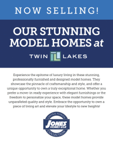 Now Selling Stunning Model Homes!