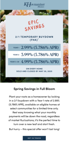 Epic Savings Event in Full Bloom!