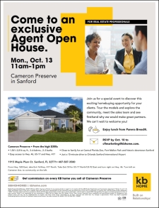 Cameron Preserve Open House Event!