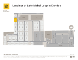 Landings at Lake Mabel Loop Site Map