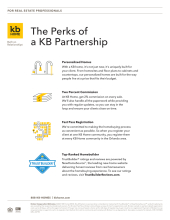 Perks of a KB Partnership