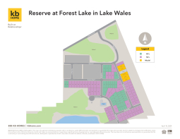 Reserve at Forest Lake Site Map