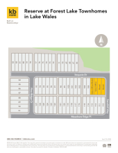 Reserve at Forest Lake Townhomes Site Map