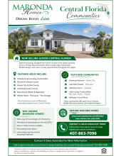 Now Selling Across Central Florida!