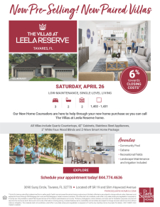 Now Pre-Selling! New Paired Villas