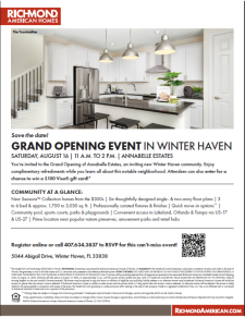 Grand Opening Event in Winter Haven!
