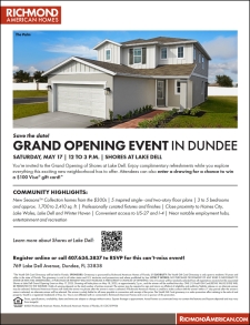 Shores at Lake Dell Grand Opening!