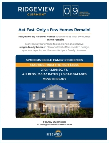 Act Fast - Only a Few Homes Remain in Ridgeview!
