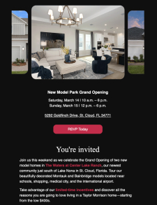 Model Park Grand Opening at The Waters at Center Lake Ranch