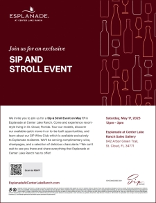 You're Invited: SIP and Stroll!