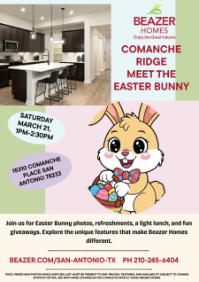 Meet the Easter Bunny at Comanche Ridge