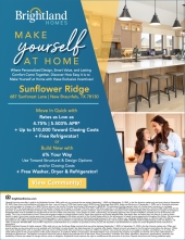 Move in Quick at Sunflower Ridge - Incentives