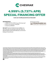 4.99% Interest Rate*