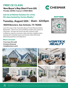 Free CE Class at Heimer Estates