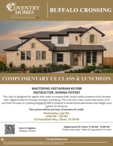 CE Class in Buffalo Crossing