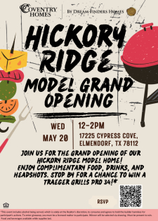 Hickory Ridge Model Grand Opening