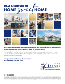 50th Anniversary Incentives!