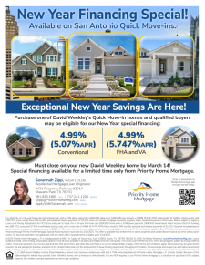 New Year Financing Special!