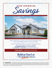 Star Spangled Savings - Build On Your Lot!
