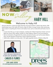 Now Selling in Haby Hill