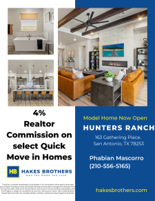 4% Commission on select Quick Move in Homes