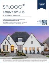 $5,000 Agent Bonus on ALL Homes!