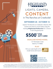 Content Event at The Ranches at Creekside!