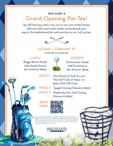 Grand Opening Par-Tee!