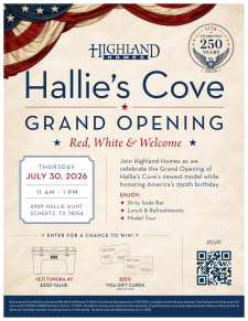 Hallie&rsquo;s Cove Grand Opening