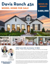 Model Home for Sale in Davis Ranch 45s