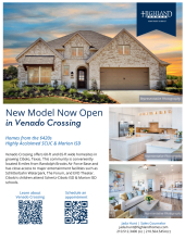 Venado Crossing Model Now Open