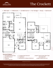 The Crockett - Floorplan