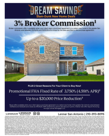 3% Broker Commission Available!