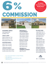 6% Commission on Select Inventory!