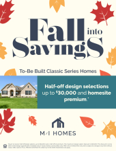 Fall into Savings - To-Be-Built Classic Series