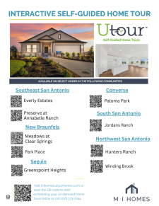 Interactive Self-Guided Home Tours