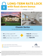 Long Term Rate Lock - Classic Series
