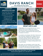 Davis Ranch Community Info